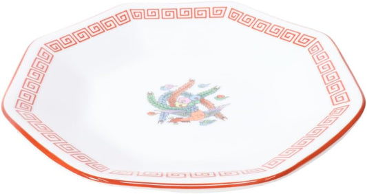 鳳凰高台八角皿