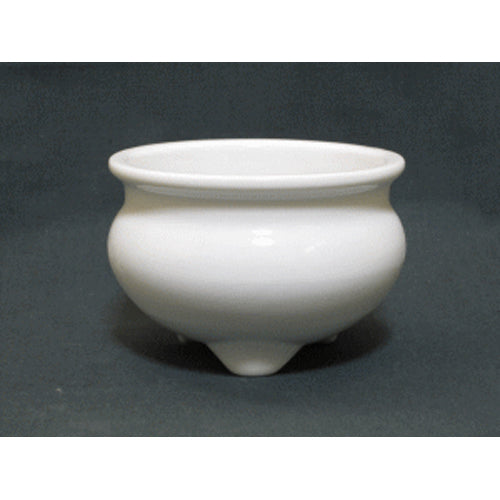 仏壇用 香炉 白(白磁) 2寸