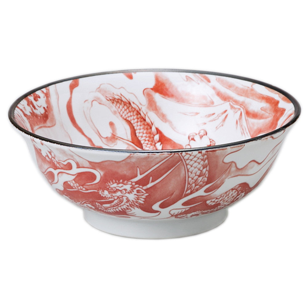 ドラゴン63ラーメン丼 赤 [ 19 x 7.5cm 950cc ] – せともの本舗