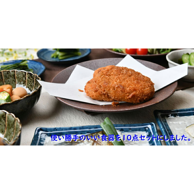 お得な和食器10点セット