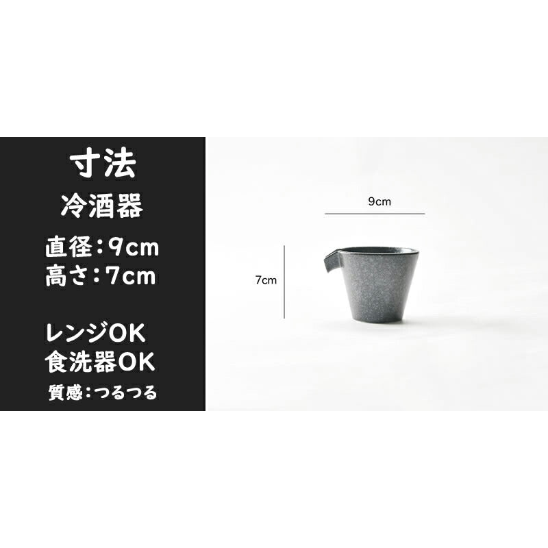 大人な渋さの冷酒器3点セット