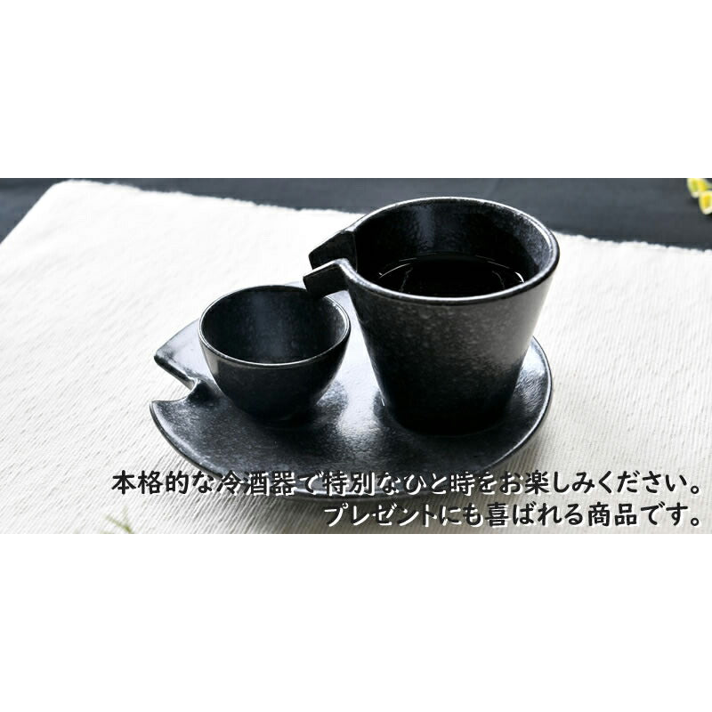 大人な渋さの冷酒器3点セット