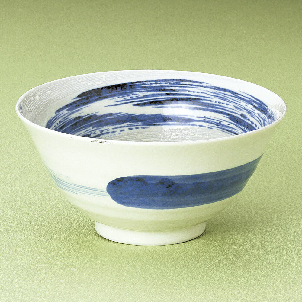 中華丼 粉引清流6.5反種丼