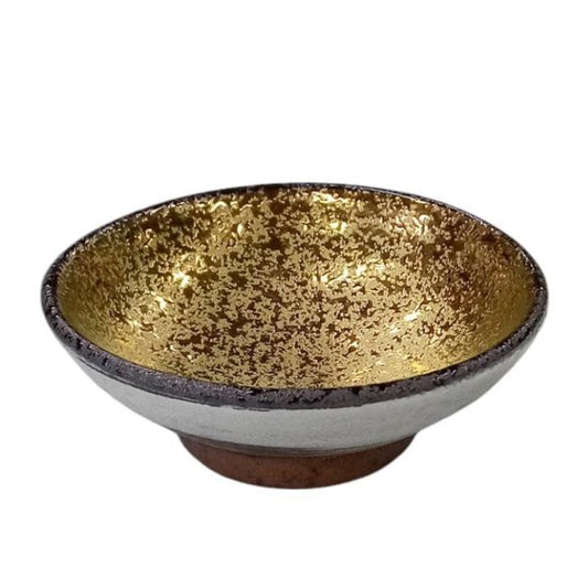 南蛮金銀彩平盃 80 x 28mm