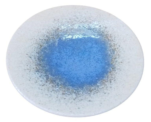 青水彩輪二重20cm皿 [ 19.5×3cm 340g ]