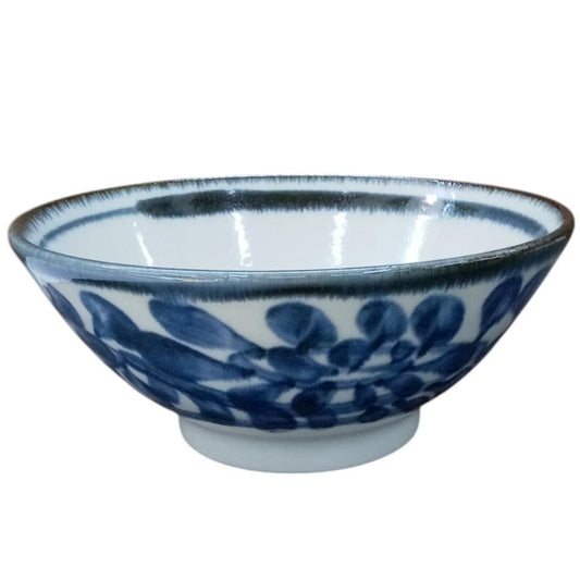藍色唐草5.8丼 [ 17.7 x 7.6cm]