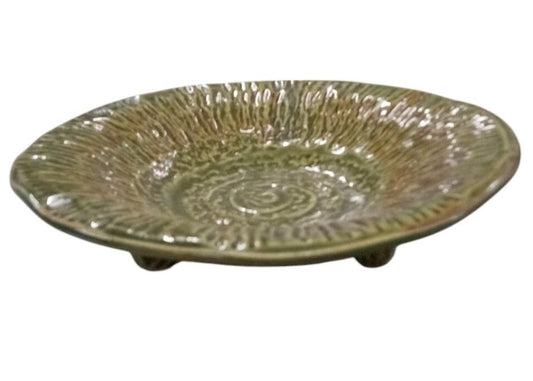 トチリグリン三つ足4.0皿 [ 13.7×3cm ]