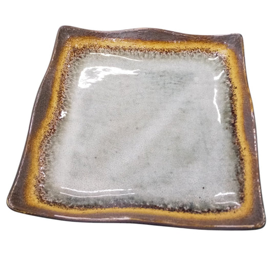 ｱｶﾈ23正角皿 [ 23 x 23 x 4.5cm 862g ]