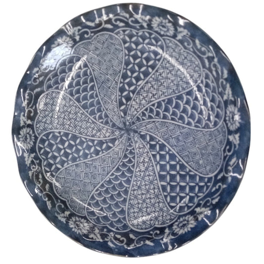 唐草祥瑞5.0寸皿 [16.6×3.3cm]