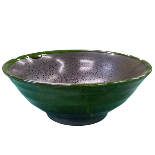 グリーン志野（和風中華） 6.8大名丼 [21.3 x 21.3 x 8.4cm 1250cc 748g ]