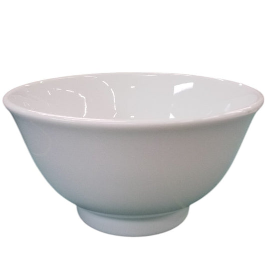 ニューチャイナ（白） 白反深口6.0丼 [17.6 x 17.6 x 9.5cm 561g ]