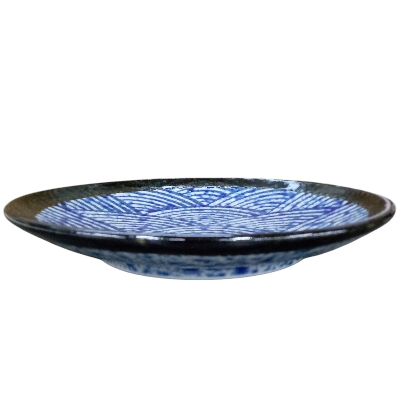 青海波 6.0皿 [ 19.6 x 3cm ]