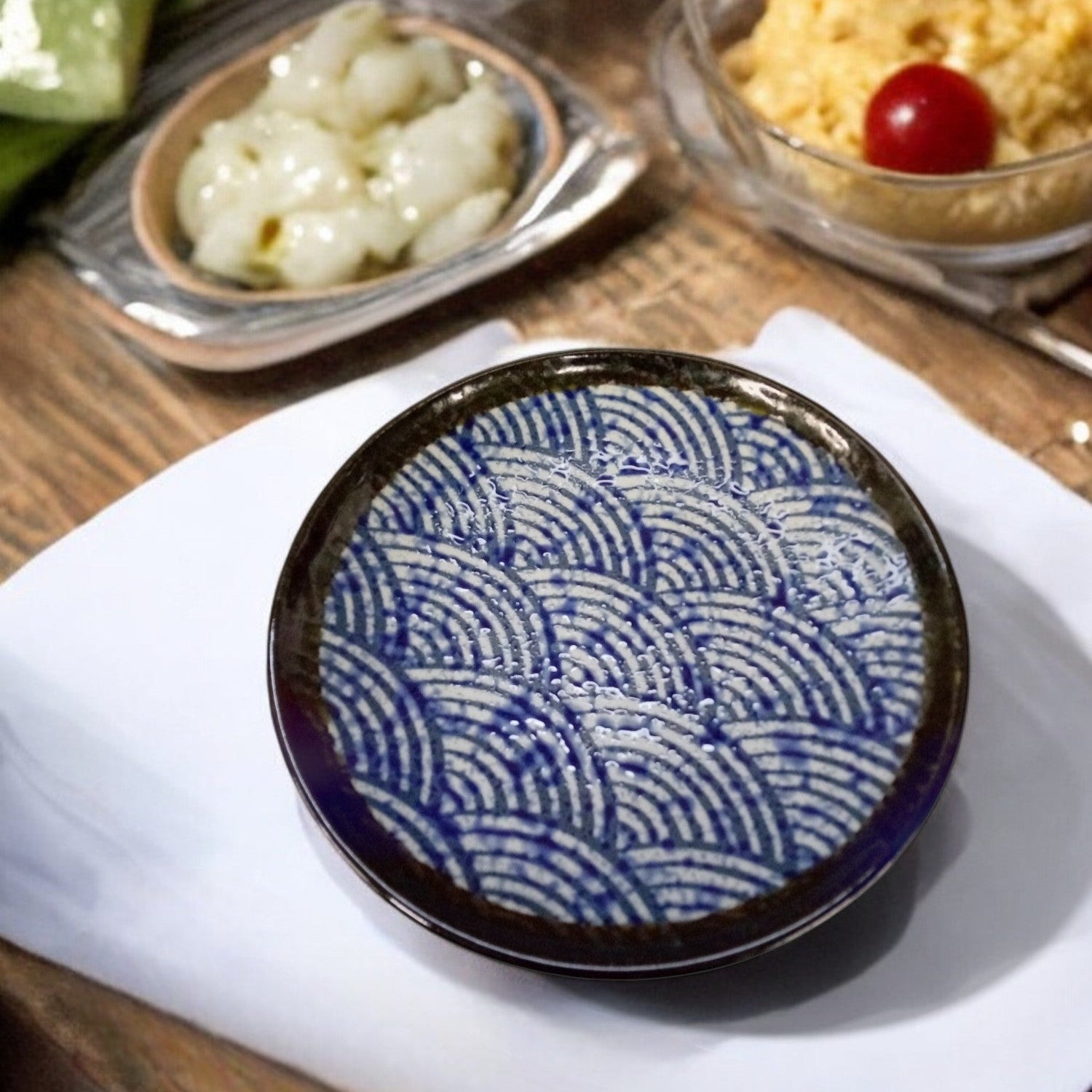 青海波 6.0皿 [ 19.6 x 3cm ] – せともの本舗