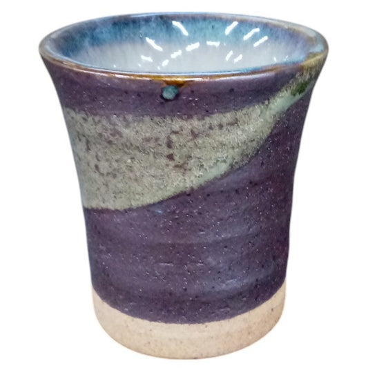 フリーカップ 黒銀彩雲ミニカップ ［ 7 x 7.7cm 120cc ］