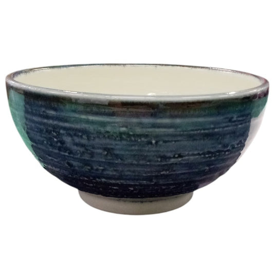 古代おふけ 砂目5.0丸丼 [R15.5 x 7.7cm 820cc]