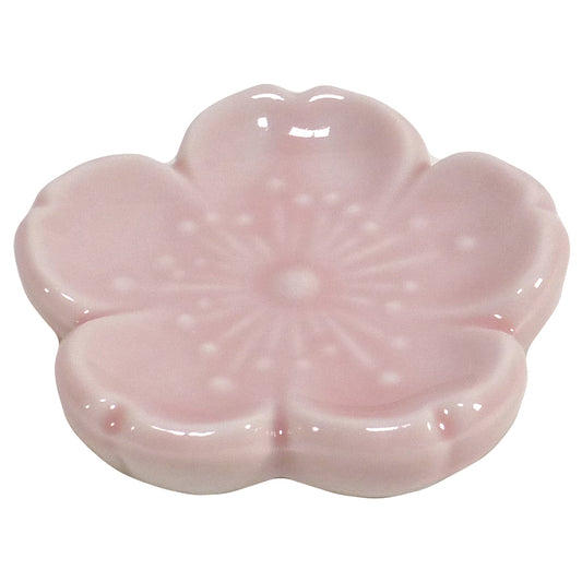 新桜 ピンク 箸置 [4.4 x 0.8cm]