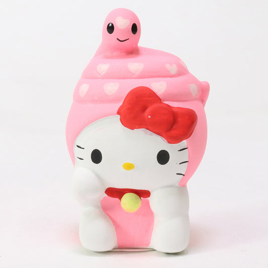 ハローキティ 十二支開運占い 巳 [本体：約35×35×40mm]