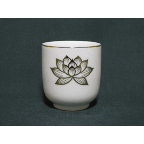 湯呑 金ハス 孫(1.6寸)