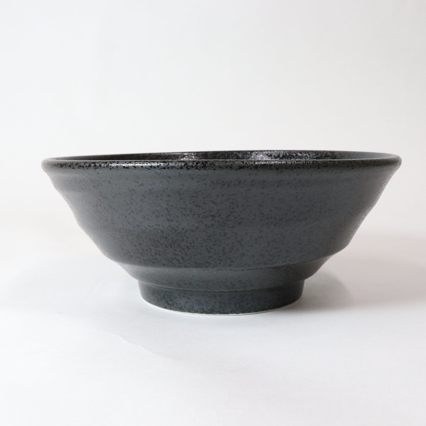 21cm丼 鳴門ラーメン丼 [20.5 x 8.6cm 1,300cc] | アウトレット 業務用 ラーメン 中華 黒 どんぶり 大盛 二郎系 家系