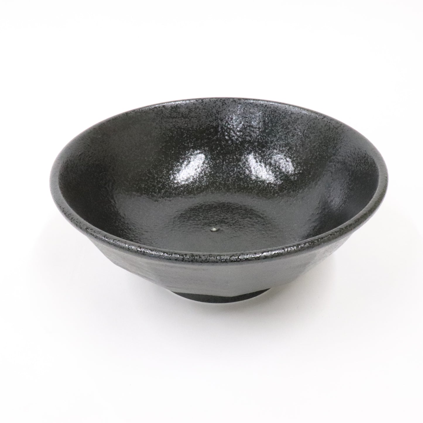 21cm 黒曜けずり丼 [20.7 x 8.3cm 1,250cc] | アウトレット 業務用 ラーメン 中華 黒 どんぶり 大盛 二郎系 家系