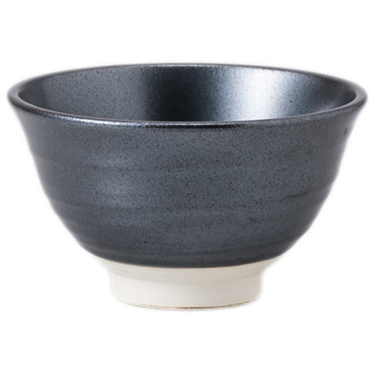 楽釉黒 軽量茶碗 [ Φ11.7 x H6.8cm ]