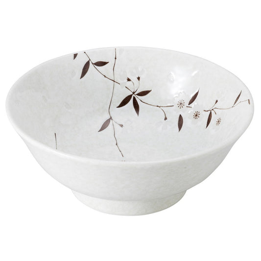 白雪桜 6.8高台ラーメン丼 [ 21 x 8.5cm 1300cc ]