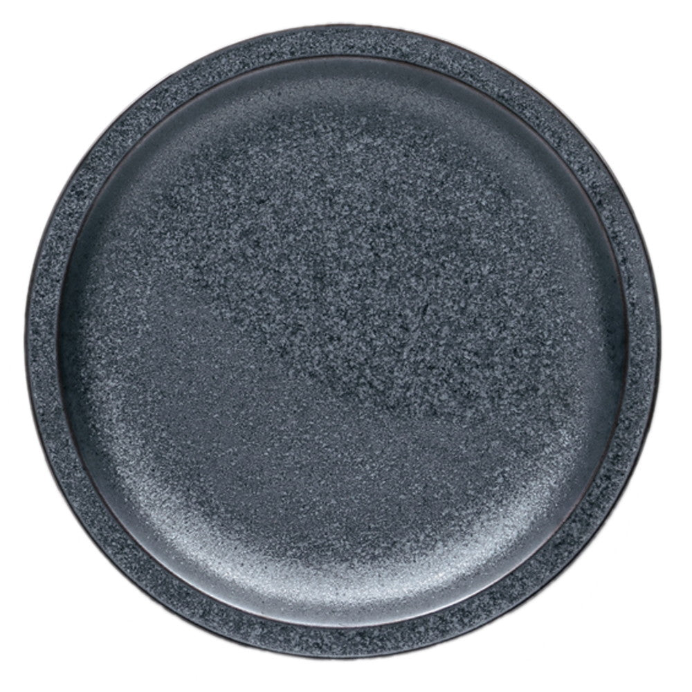 クリスタルブラックリム7＋1/2吋プレート [ 19.2 x 2cm ]