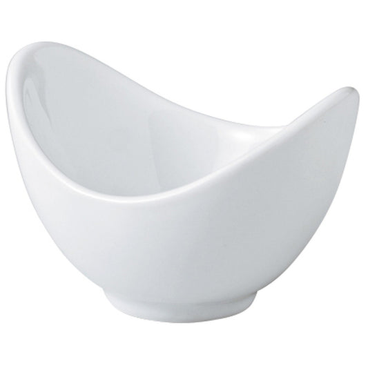 エクセルボール 白磁 [ 8.1 x 6.6 x 5.5cm ]