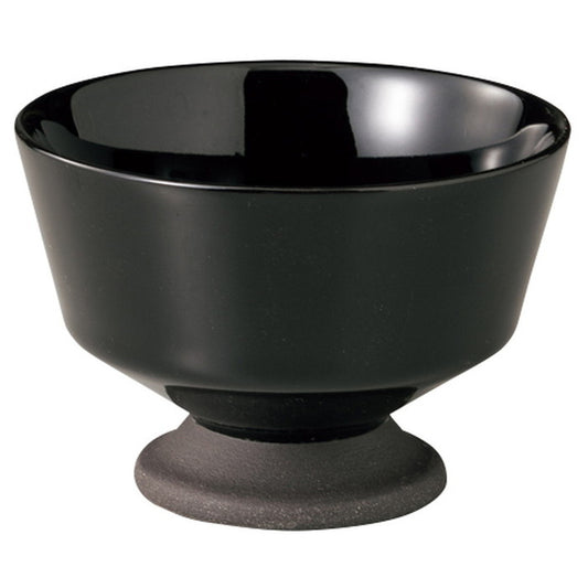 ルサーブルBK 高台デザート [ Φ8.5 x H5.7cm 140cc ] 【カフェコレクション 】