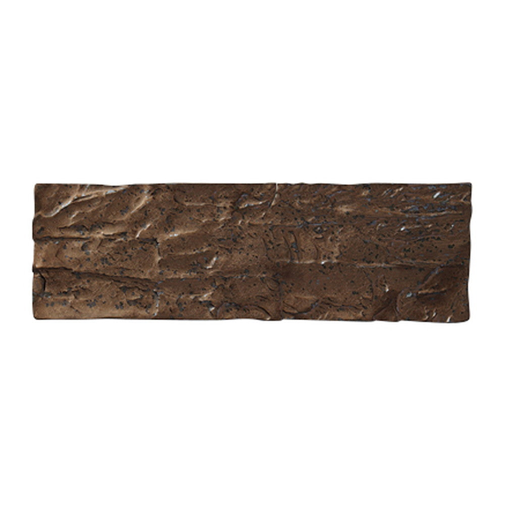 ブロンズ＆ブラックアラカルト ブロンズ炭型細長角皿 [ 31.3 x 10 x 1cm ]