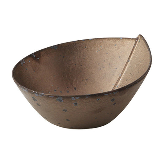 ブロンズ＆ブラックアラカルト ブロンズしずくボール [ 15.7 x 14.5 x 7.5cm ]