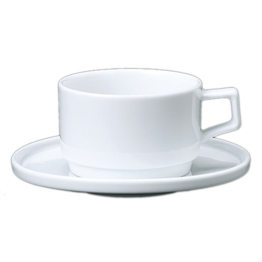 レゾンスタックカプチーノC/S [ 碗11.6 x 9.1 x 5.8cm 270cc 皿14.5 x 2cm ] [碗皿]