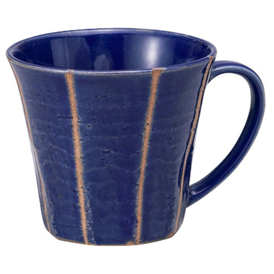 ハスイ十草マグ 紺 [ 9.3 x 8.3cm 250cc ] マグカップ