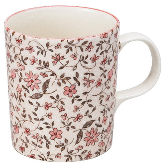 小花唐草 軽量マグ 赤 [ 7.9 x 9cm 320cc ] マグカップ