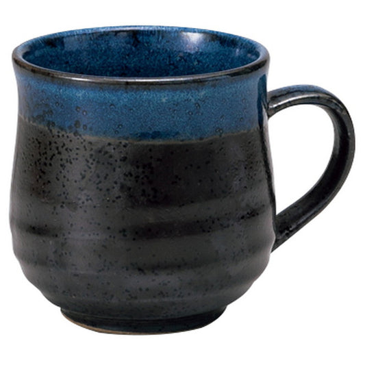 民芸ルリ渕流タルマグ [ 7.7 x 8.2cm 270cc ] マグカップ