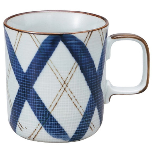 布目ゴス格子 マグ [ Φ7.6 x H7.8cm 220cc ] マグカップ