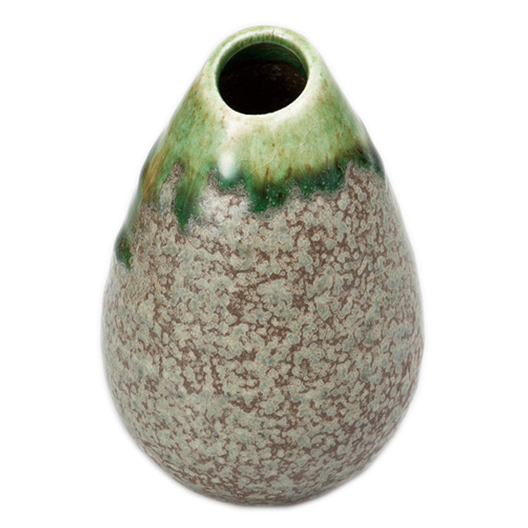 益子風しずく花瓶 [ 7.5 x 10.2cm ] 【花瓶 】