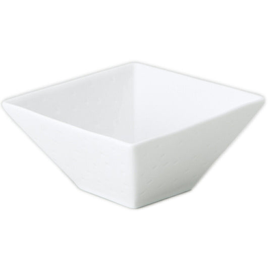 洋陶オープン フレグランス３ （中国製） エンボス角鉢S [ 11.5 x 11.5 x 5.8cm ]