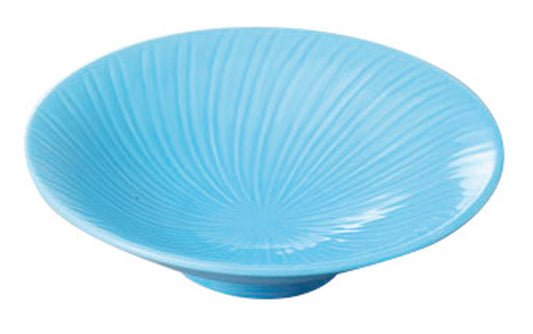 トルコブルー平鉢 [ 16.5 x 4.6cm ] [ 刺身皿 ] | 和食 飲食店 旅館 料亭 業務用