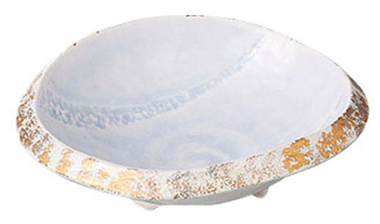 ラスター金タタキ向付 [ 17.6 x 16 x 5.5cm ] [ 向付 ] | 和食 飲食店 旅館 料亭 業務用