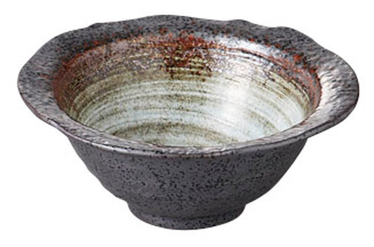 白輪花鉢(大) [ 15 x 15 x 6.5cm ] [ 向付 ] | 和食 飲食店 旅館 料亭 業務用