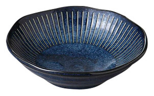 ハスイ十草海碧和軽50鉢 [ 16.5 x 5cm ] [ 向付 ] | 和食 飲食店 旅館 料亭 業務用