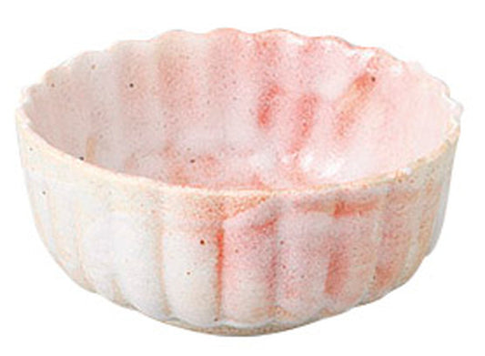 桜志野菊型小鉢 [ 11.5 x 11.5 x 5.5cm ] [ 丸小鉢 ] | 和食 飲食店 旅館 料亭 業務用