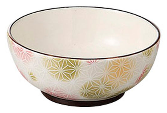 ぼかし水玉赤・グリーン・黄丸小鉢 [ 10.2 x 4.5cm ] [ 丸小鉢 ] | 和食 飲食店 旅館 料亭 業務用