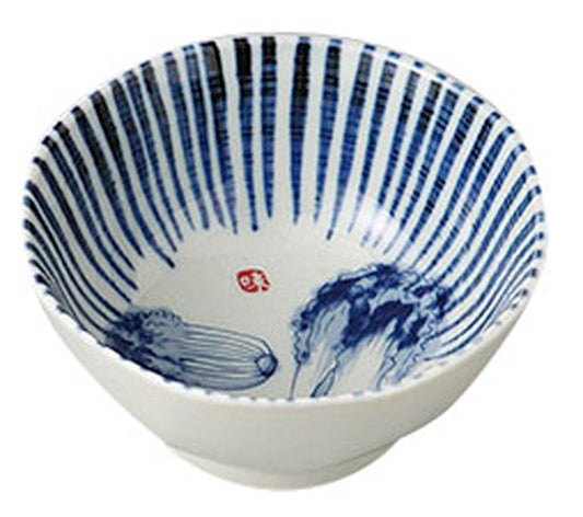 京野菜八角小鉢 白菜 [ 10.9 x 5.4cm ] [ 丸小鉢 ] | 和食 飲食店 旅館 料亭 業務用