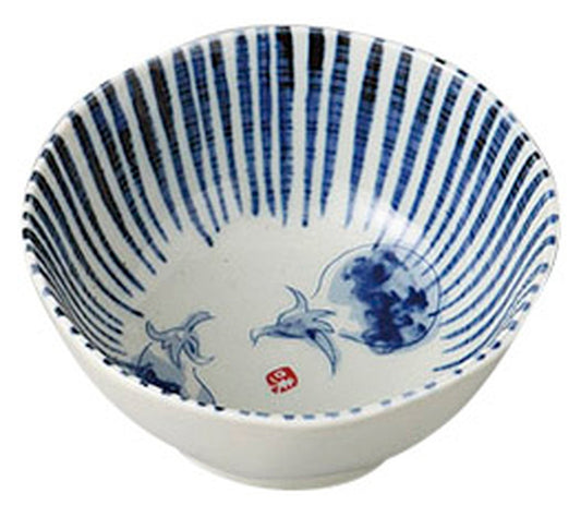 京野菜八角小鉢 なす [ 10.9 x 5.4cm ] [ 丸小鉢 ] | 和食 飲食店 旅館 料亭 業務用