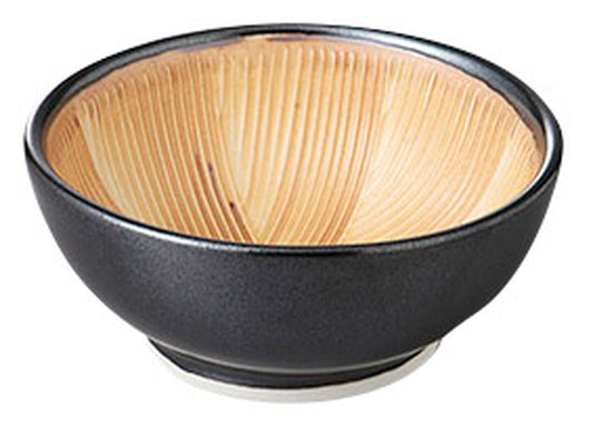 黒すり鉢(小) [ 10.5 x 4.5cm ] [ 丸小鉢 ] | 和食 飲食店 旅館 料亭 業務用
