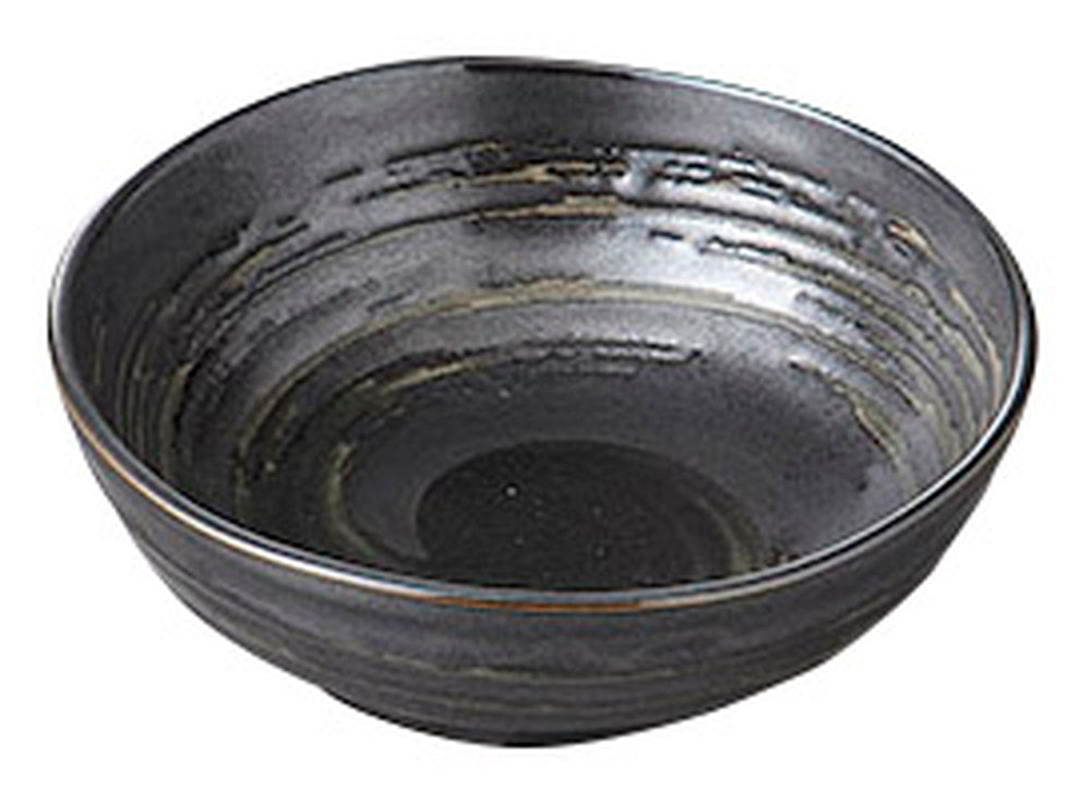 黒渦小鉢 [ 13.3 x 4.5cm ] [ 丸小鉢 ] | 和食 飲食店 旅館 料亭 業務用
