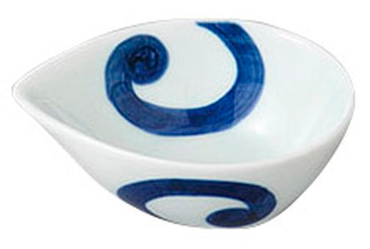 渦紋たまごボウル小付 [ 9 x 6.5 x 3.5cm 70cc ] [ 小付 ] | 和食 飲食店 旅館 料亭 業務用