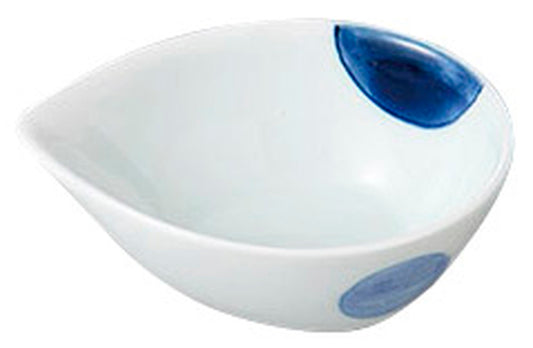 二色丸紋たまごボウル小付 [ 9 x 6.5 x 3.5cm 70cc ] [ 小付 ] | 和食 飲食店 旅館 料亭 業務用